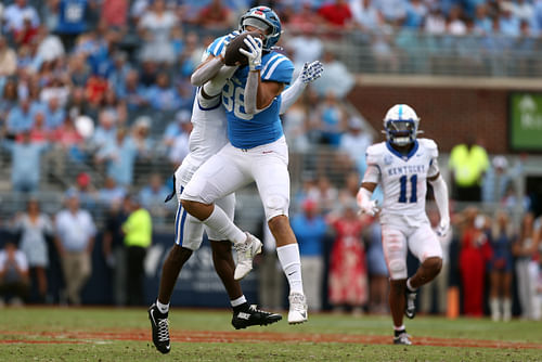 Tight end Caden Prieskorn went undrafted in the 2025 NFL Draft. (Photo Credit: IMAGN)