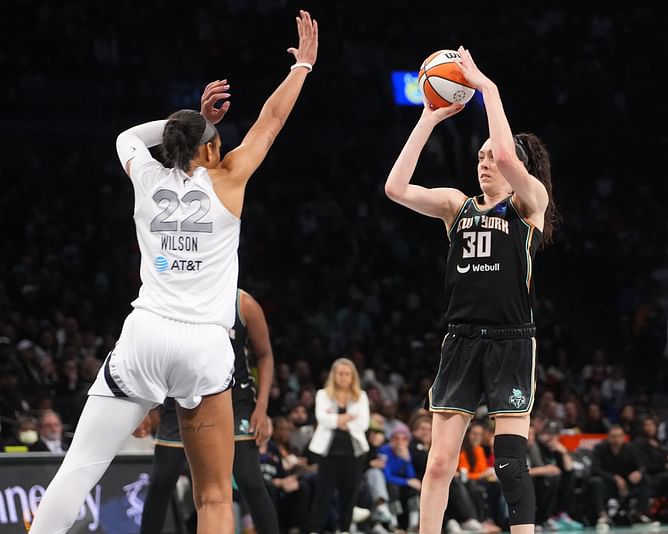 "UConn Big 3 was eating all tourney" - A'ja Wilson, Breanna Stewart lead WNBA tributes for Paige Bueckers-led Huskies' title-clinching heroics