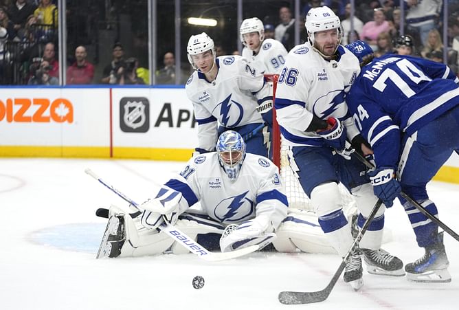 Maple Leafs’ Bobby McMann makes honest admission about the challenges of facing $76,000,000 Lightning superstar
