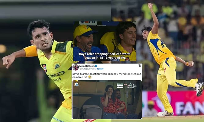 "CSK has not been the same team after being humbled by RCB"- Top 10 funny memes after SRH's win vs Chennai Super Kings in IPL 2025