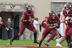 Virginia Tech HC Brent Pry provides latest update on QB Kyron Drones
