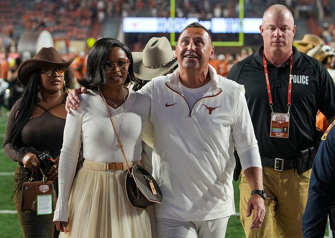 "These pics are bomb": Texas fans celebrate Steve Sarkisian & wife Loreal's new life chapter months after filing for divorce