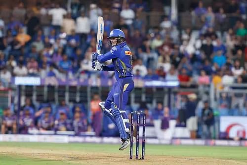 Ryan Rickelton scored an unbeaten 62 off 41 deliveries in MI's IPL 2025 clash against KKR. [P/C: iplt20.com]
