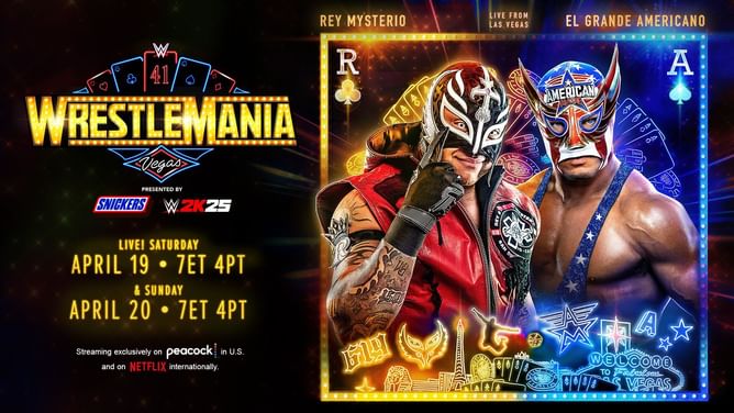 4 finishes for Rey Mysterio vs. El Grande Americano at WWE WrestleMania 41