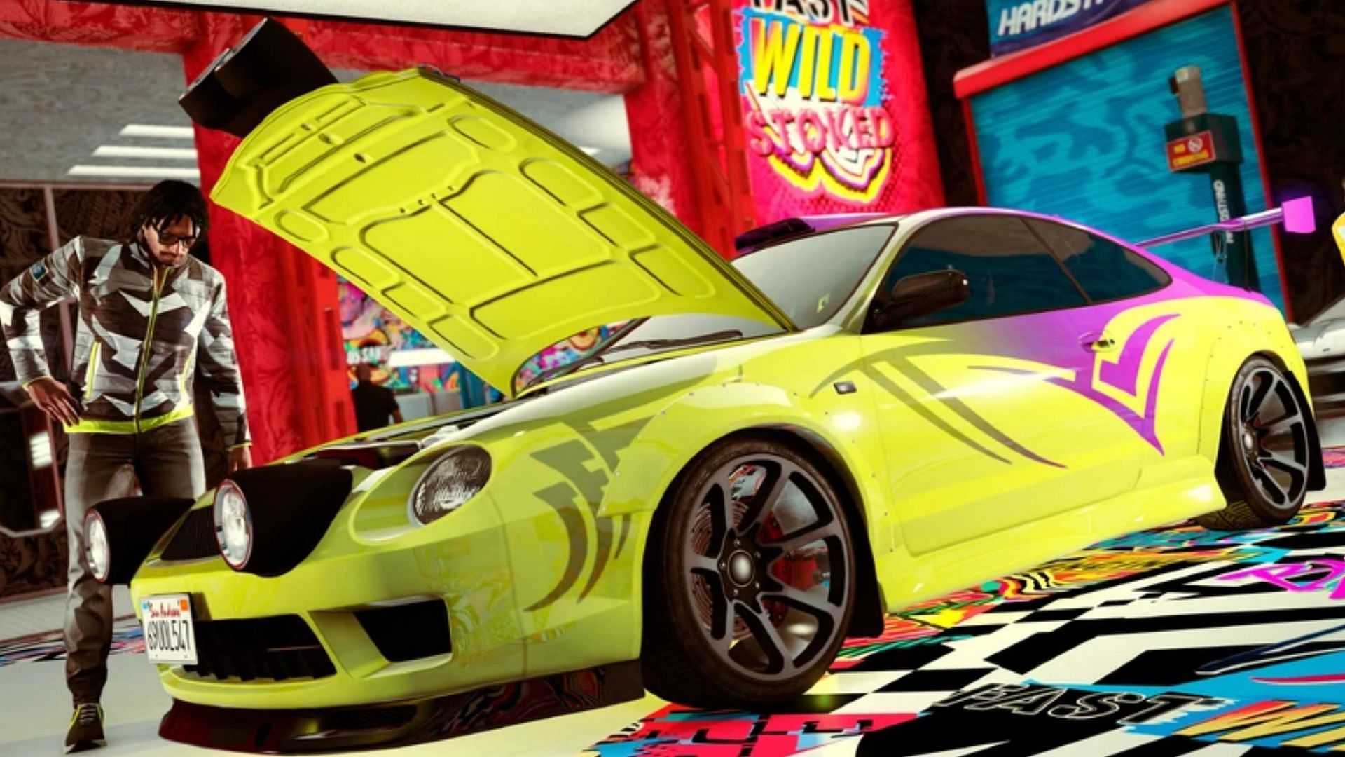 Auto Shop is a must-have business for car enthusiasts (Image via Rockstar Games)
