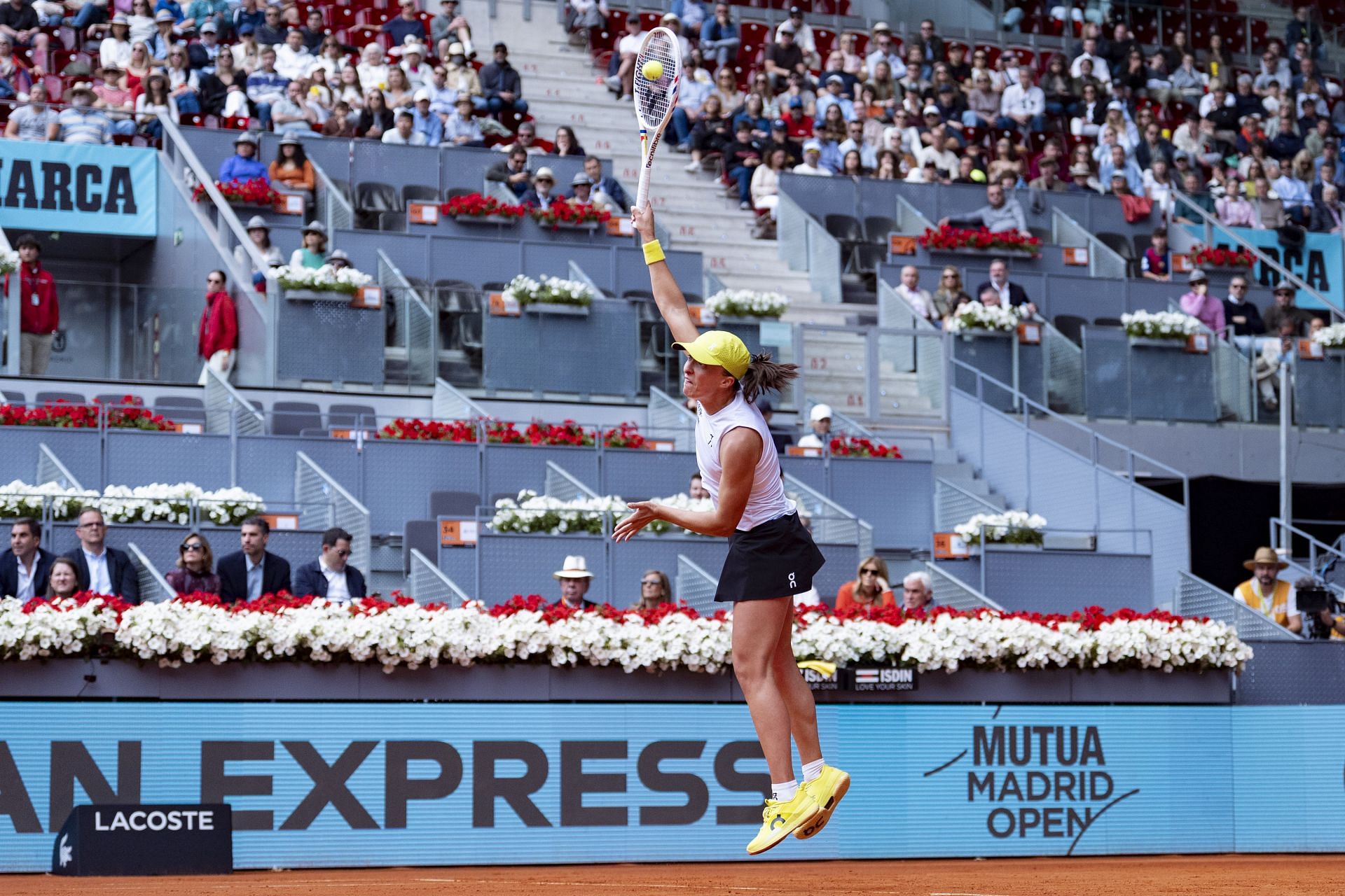 Iga Swiatek and Madison Keys at the Madrid Open - Source: Getty