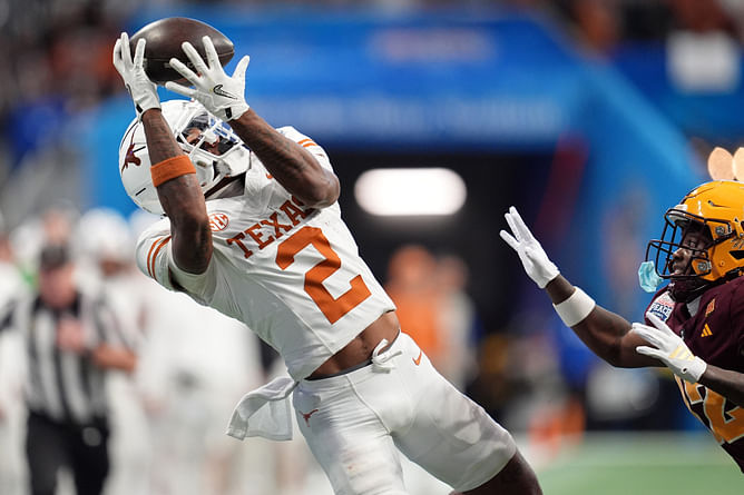 Texas' Matthew Golden drops exciting 4-word message ahead of 2025 draft day