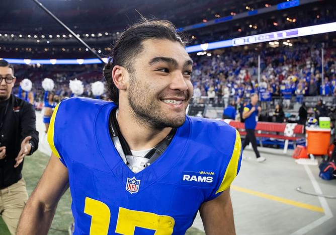 Rams WR Puka Nacua doubles down on early retirement plans with grand goals: "Wanna go play overseas basketball"
