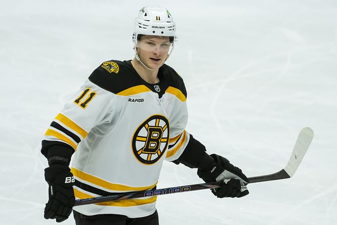 Oilers' Trent Frederic reveals behind-the-scenes details of his trade from Boston Bruins