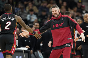 Kevin Love’s wild movie scene reference to Anthony Edwards’ $50k fine has LeBron James' friend Rich Paul & Maverick Carter in splits