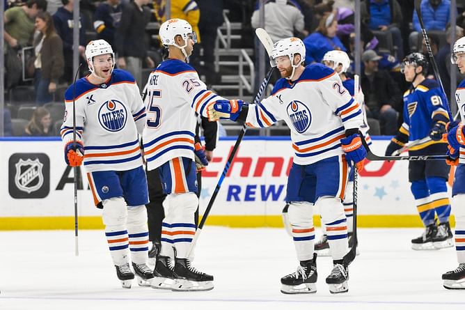 $74,000,000 Edmonton Oilers D-man keeps it 100% real about team struggling with goal scoring in absence of superstars