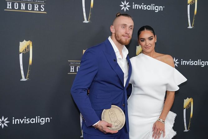 George Kittle's wife Claire shares 6-year-old wholesome picture for couple's wedding anniversary