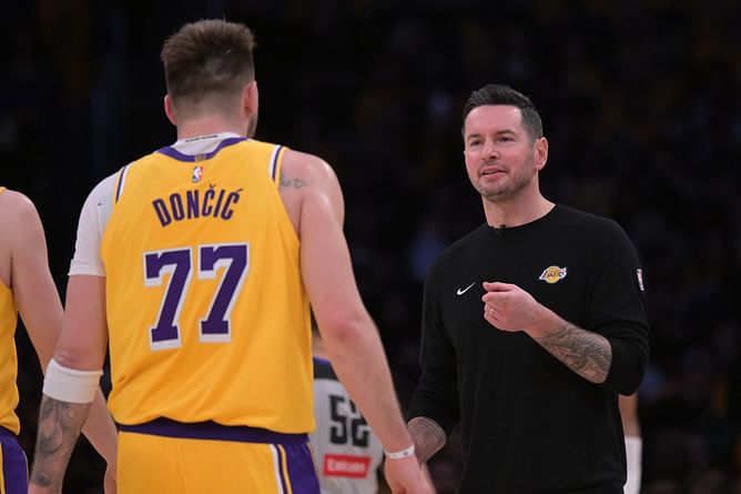 JJ Redick's first reaction to 'superhuman' Luka Doncic's emotional rollercoaster in Dallas