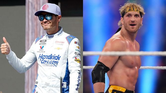 $150M-worth Logan Paul drops 1-word reaction as Kyle Larson promotes Prime energy drink’s ‘limited edition bottle #5’