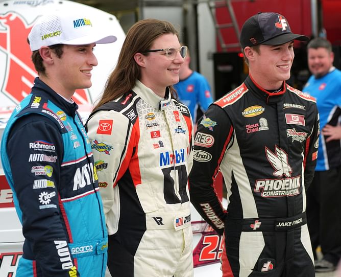 Female NASCAR driver Isabella Robusto creates history at Talladega