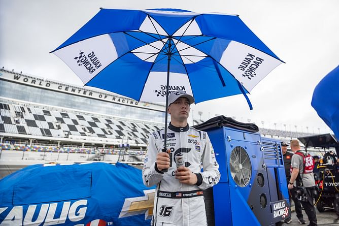 Christian Eckes posts composed note on social media after fuel issue ruins Rockingham run