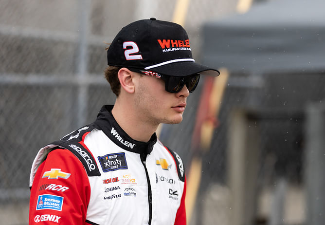 Jesse Love’s candid take after wrecking Connor Zilisch at Talladega: “He’s not dead, so that’s good”