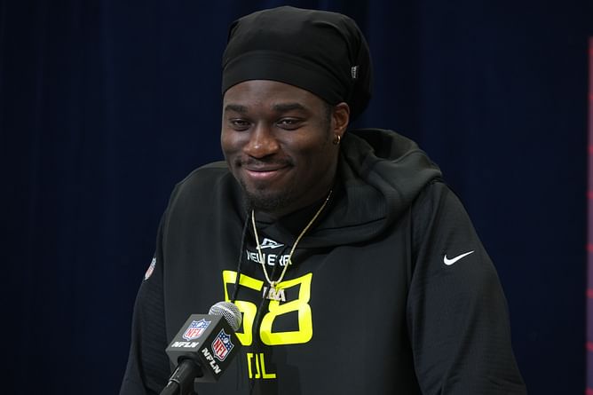 "Look at that smile" - Shemar Stewart's girlfriend Grace swoons over top draft prospect ahead of 2025 NFL draft