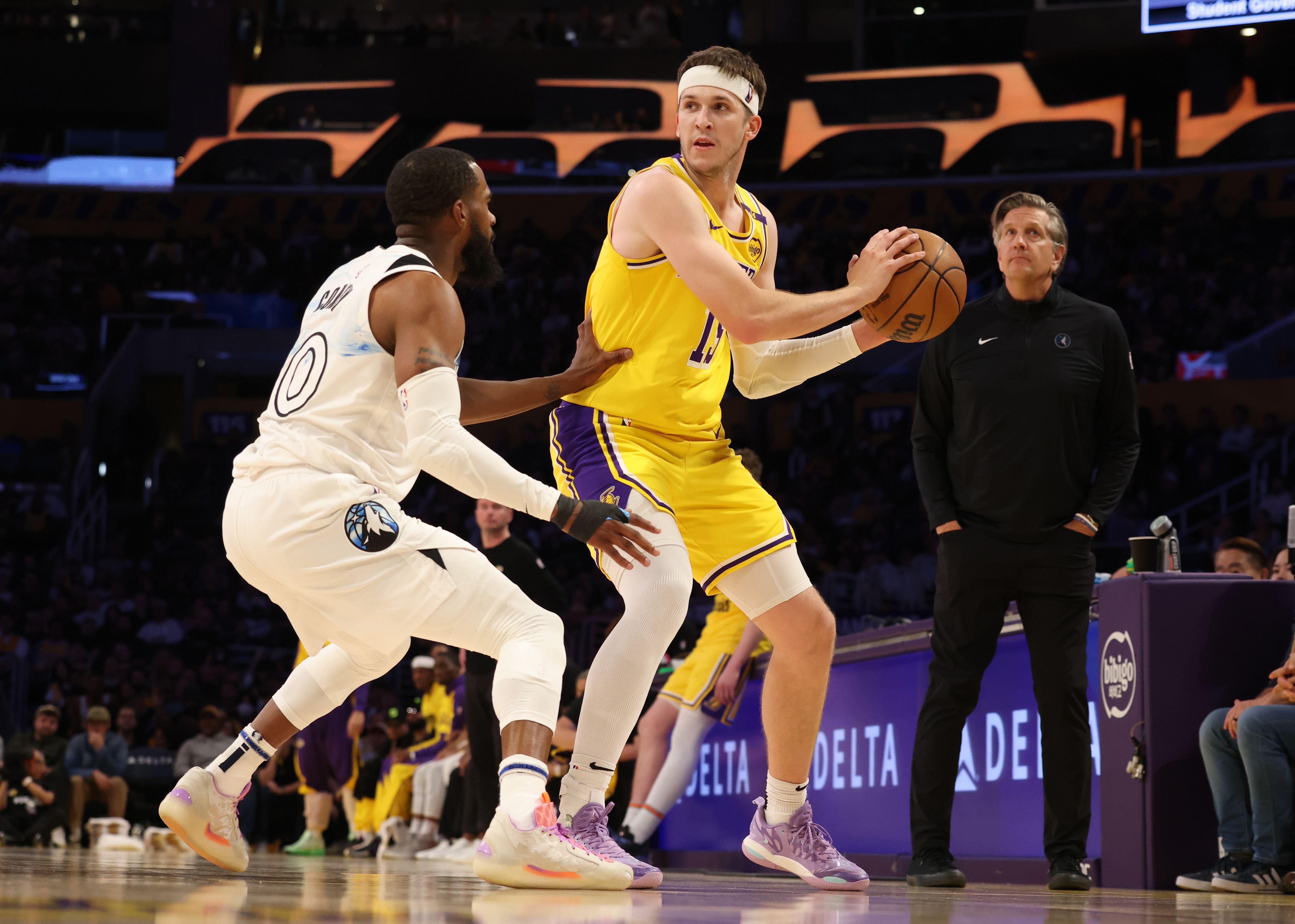 NBA: Minnesota Timberwolves at Los Angeles Lakers - Source: Imagn