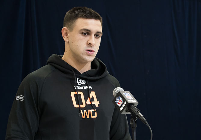 Jack Bech dedicates emotional message to his late brother Tiger after getting drafted by Raiders