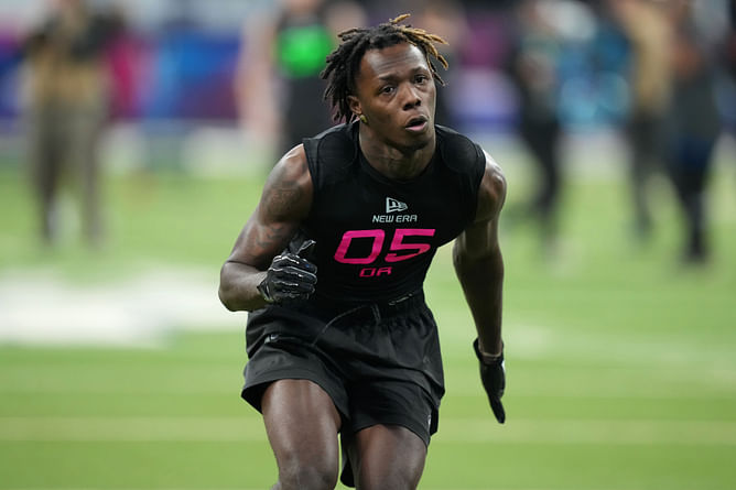 "Crazy if you think 26 corners better than me" - Cobee Bryant sends message after signing as an UDFA with Falcons