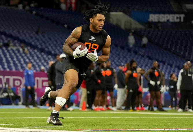 NFL insider claims Omarion Hampton 'solidified' as no. 2 RB in "very very deep" running back class