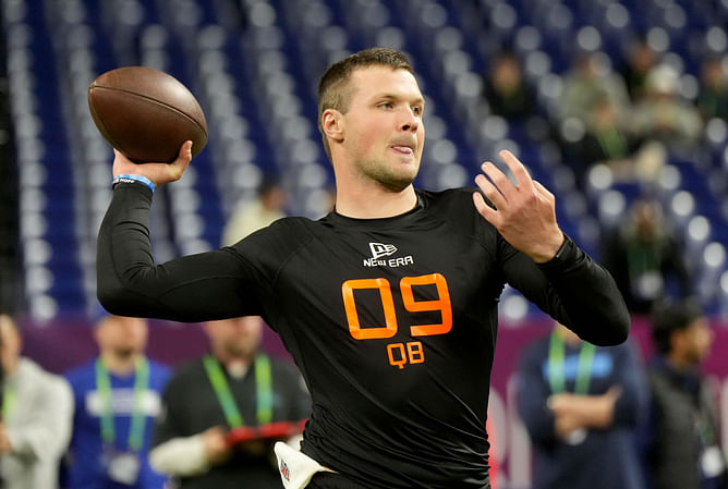 Kyle McCord drops 4-word reaction for teammate Emeka Egbuka as QB awaits his own draft fate