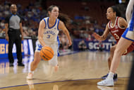Kentucky's Georgia Amoore is a likely first-round WNBA Draft pick. (Photo Credit: IMAGN)