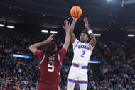 NCAA Basketball: NCAA Tournament First Round-Arkansas at Kansas - Source: Imagn