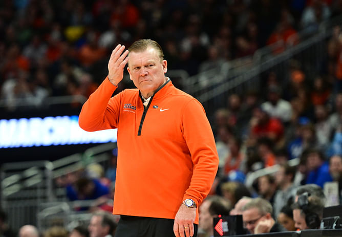 "Need this outfit," "That's my coach": Fans react as Illinois HC Brad Underwood boasts Balkan transfers in latest social media post