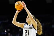 While teammate Liatu King slid out of the second round, Notre Dame's Maddy Westbeld could be a WNBA surprise. (Photo Credit: IMAGN)