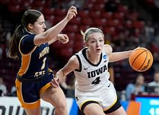 WATCH: Iowa star Kylie Feuerbach dons comfy fit as she spends adorable moments with her pet dog