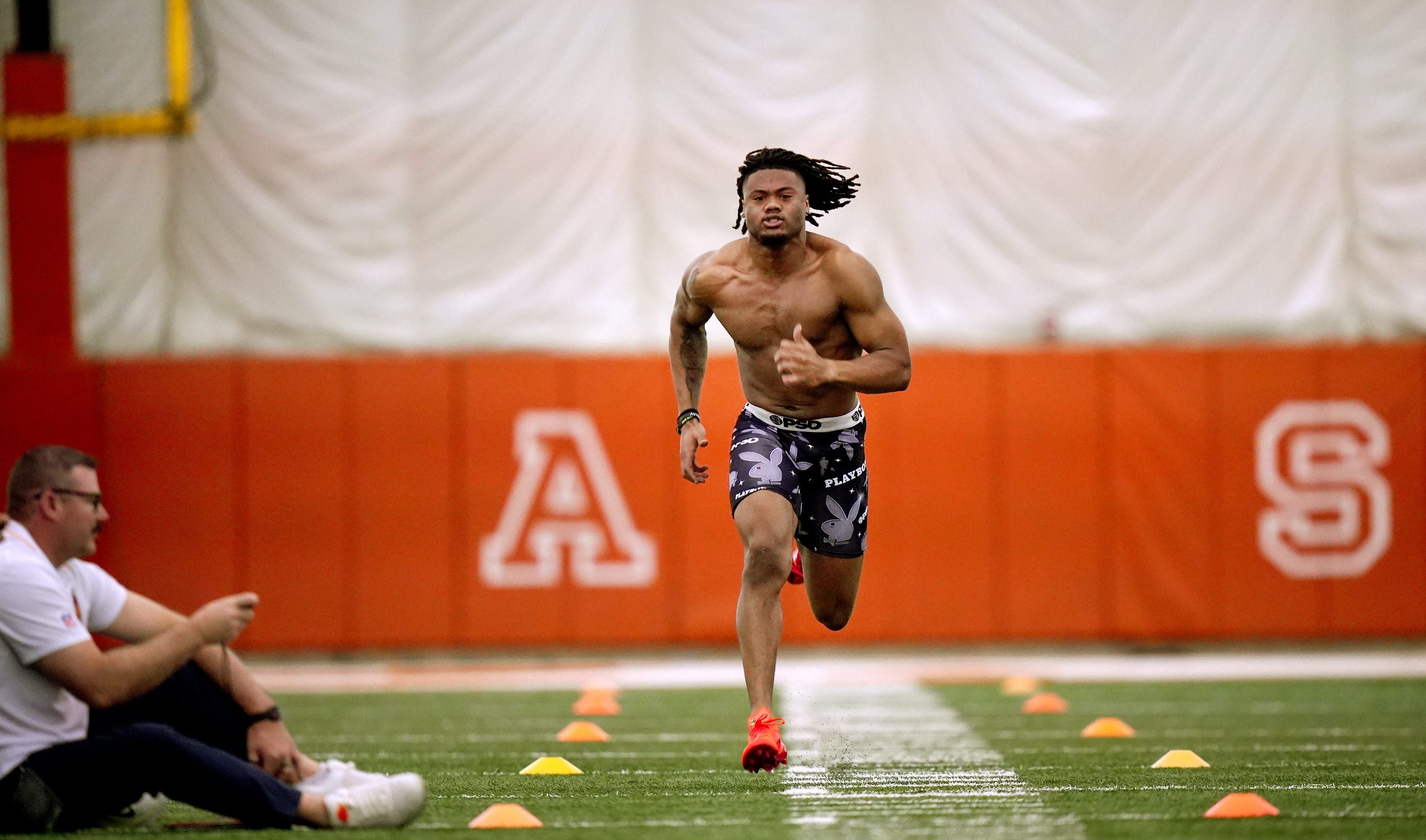 &quot;Not even top 5 best RBs available&quot; - Cowboys fans make feelings known on Dallas drafting Jaydon Blue (Image credit: Imagn)