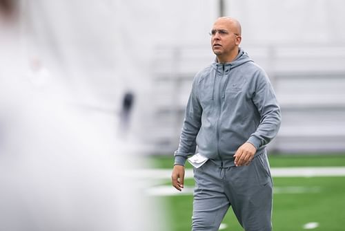 Penn State HC James Franklin - Source: Imagn