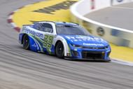 Daniel Suarez drives the #99 Chevrolet Camaro for Trackhouse Racing - Source: Imagn