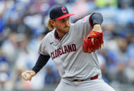 Tanner Bibee is pitching today (Credits: IMAGN)