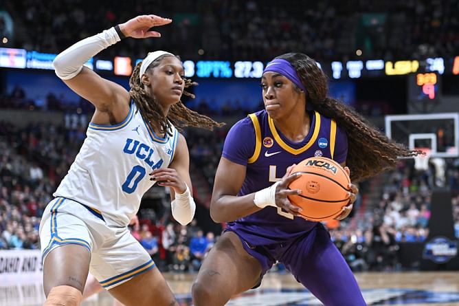 "If she doesn't go in round one, we ride": College hoops fans react as LSU star Aneesah Morrow gets formally invited to the 2025 WNBA draft