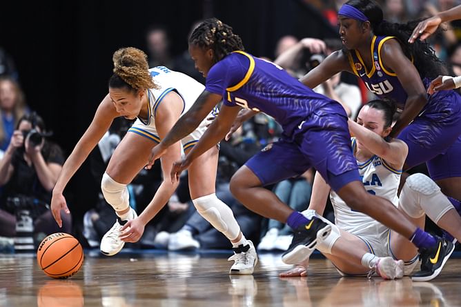 UCLA star Kiki Rice subtly brags about Jordans collection as the first NIL athlete signed to iconic brand