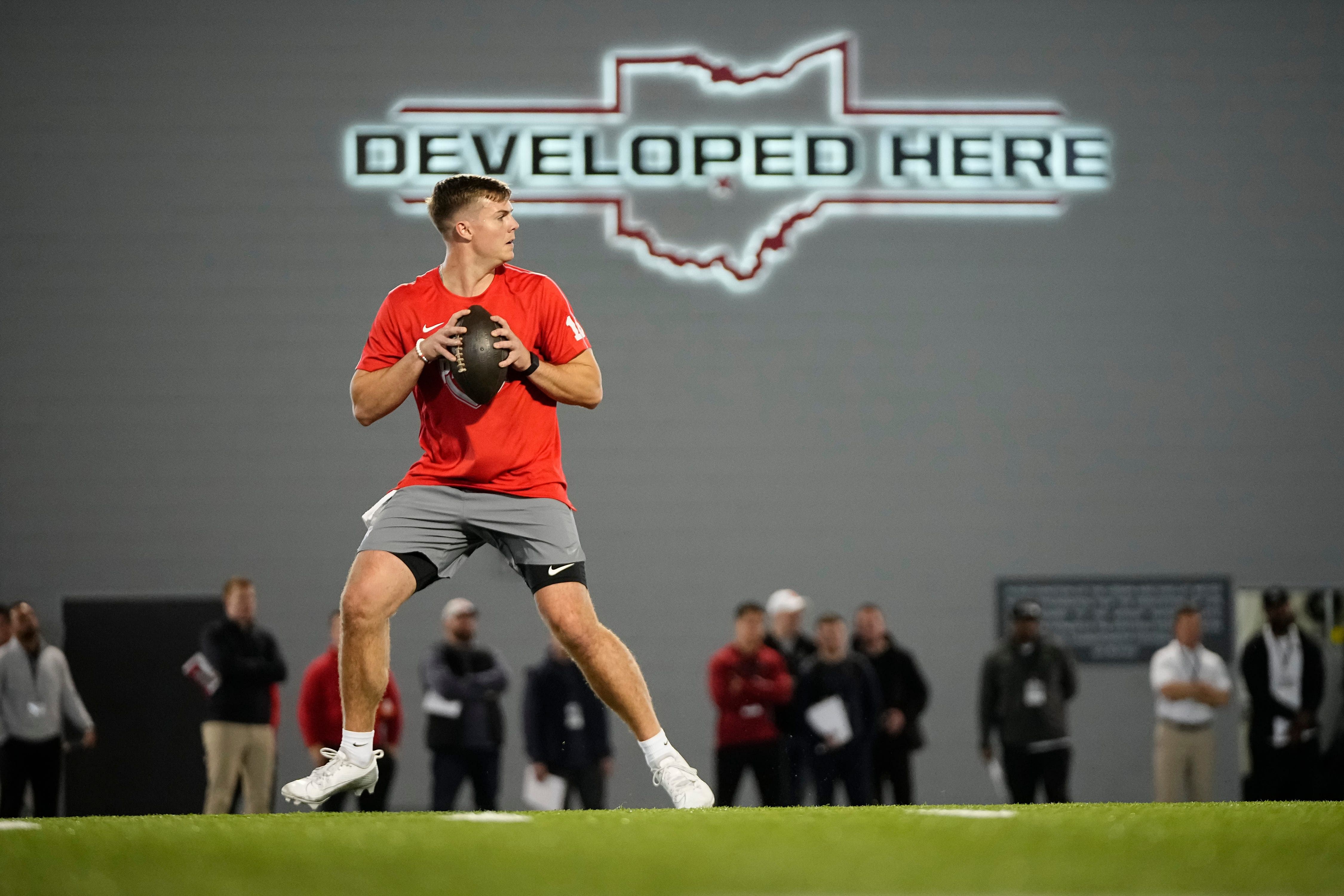 Pittsburgh Steelers QB Will Howard - Source: Imagn