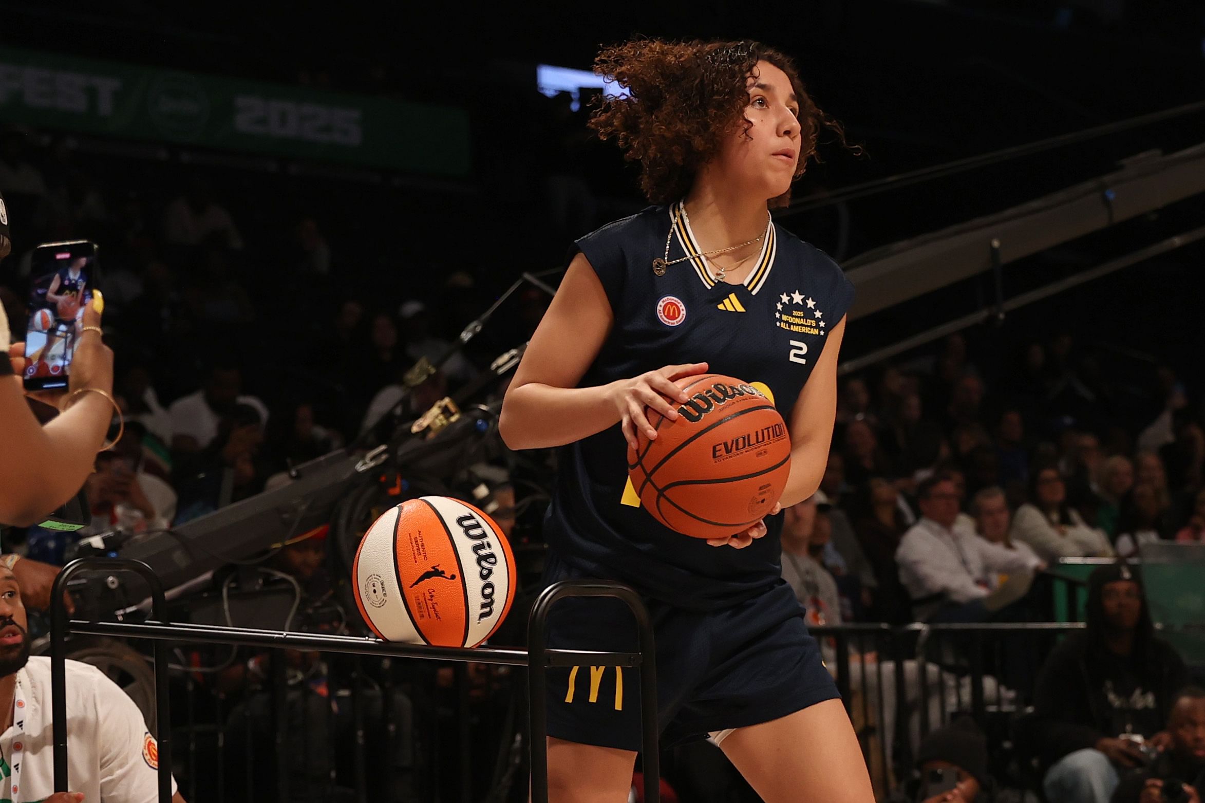 Aaliyah Chavez in action for Monterey High School - Source: Imagn