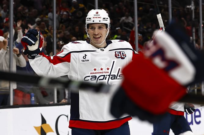 Watch: Capitals Ryan Leonard leaves Blue Jackets game after scary hit from Adam Fantilli