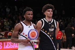 Carlos Boozer's son Cameron Boozer & Kansas signee Darryn Peterson win McDonald's All-American co-MVP following eye-catching performances