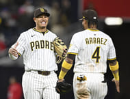 Manny Machado, Luis Arraez - Source: Imagn