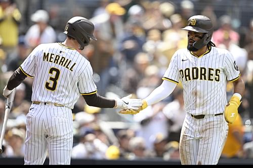 San Diego Padres - Jackson Merrill and Fernando Tatis Jr. (Photo via IMAGN)