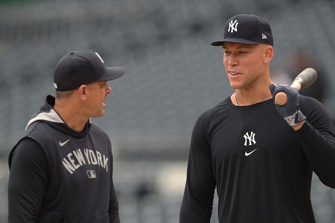 Aaron Boone gives verdict on Yankees slugger rivaling Aaron Judge’s hitting metrics