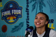 Final Four national championship practice: Connecticut - Source: Imagn