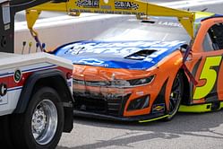 Crew chief reveals Kyle Larson's reaction to Bubba Wallace's wreck