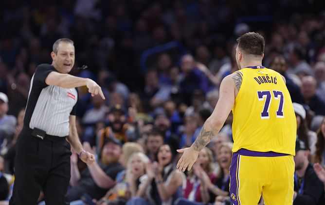 Thunder coach strongly supports JT Orr for swiftly ejecting Lakers' Luka Doncic