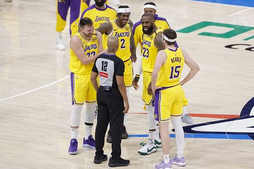 Luka Doncic comments on his ejection, talks about fan interaction. (Photo: IMAGN)