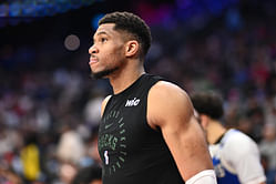 "Trade Jimmy or Draymond" - Warriors fans giddy at Giannis Antetokounmpo's early exit potentially setting up blockbuster deal